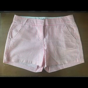 JCrew size 8 seersucker shorts